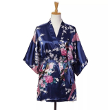 Kimono scurt albastru inchis