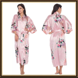 Kimono lung roz