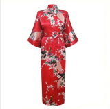 Kimono lung rosu