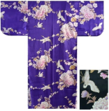 Kimono japonez - Cocori și bujori