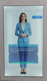 Ecran digital uman cu ecran transparent de 86 de inch