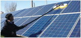 Perie electrica curatare panouri solare 