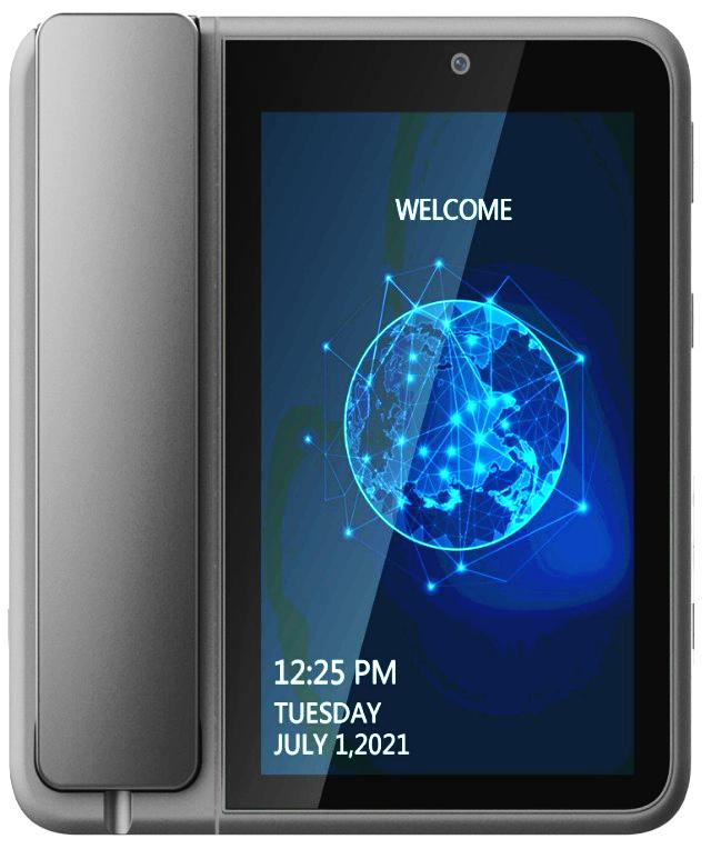 Telefon fix fără fir cu ecran tactil - SC-9080-4GT