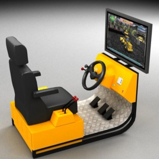 Simulator auto excavator