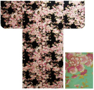 HAPPI COAT - Sakura colorata
