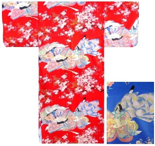 Kimono japonez - Dinastie în flori de cireș
