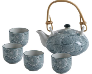 Set de ceai din ceramică Jingde